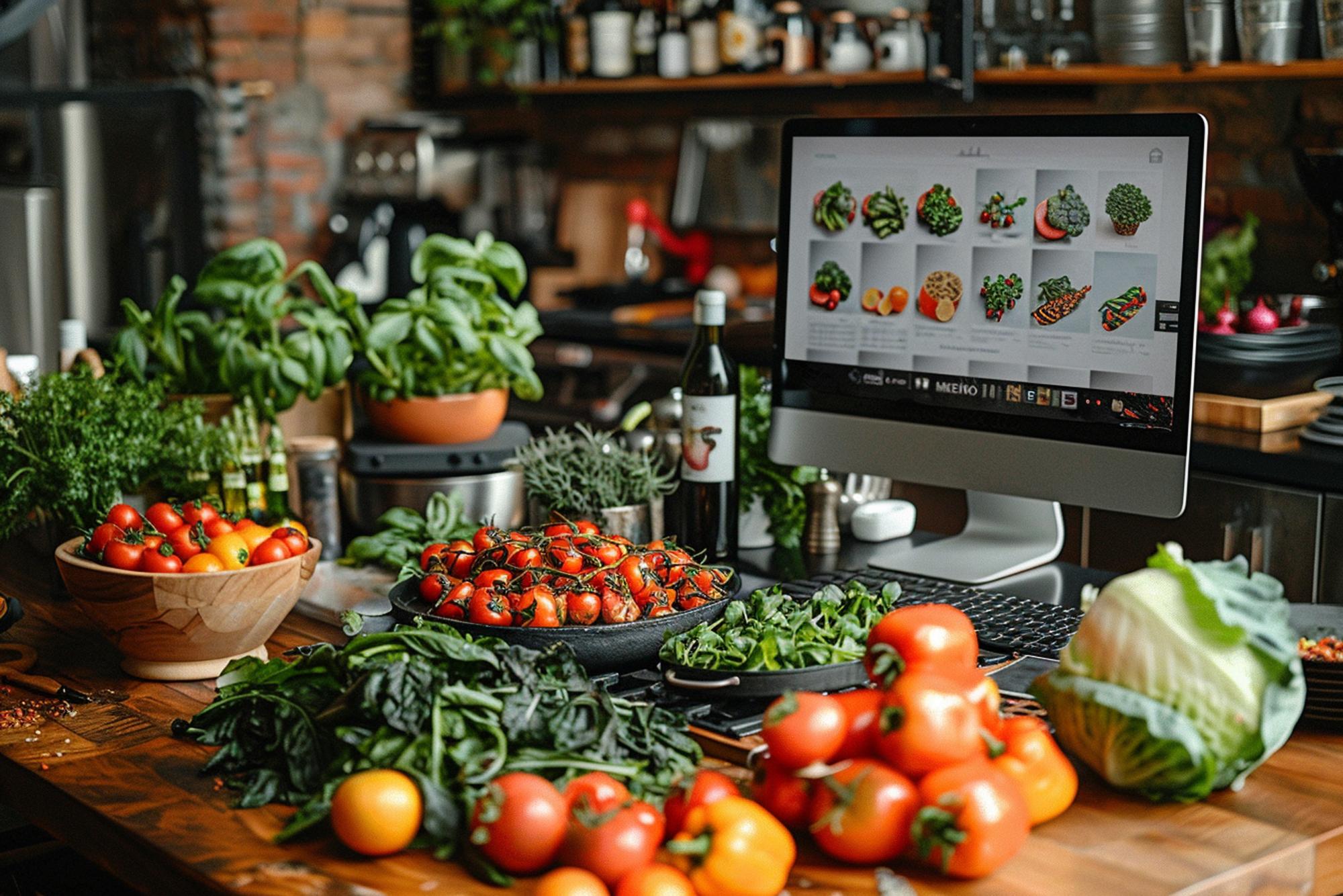 Local market produce curated for lessons